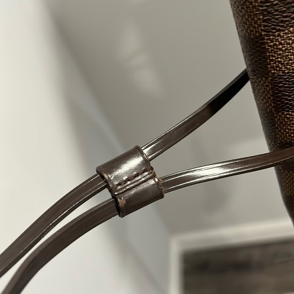 Louis Vuitton Neverfull MM Damier Ebene Tote Shoulder Bag Handbag - Picture 6 of 16